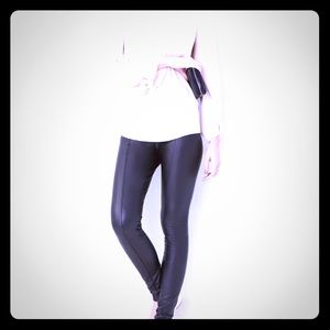 Faux Leather Leggings